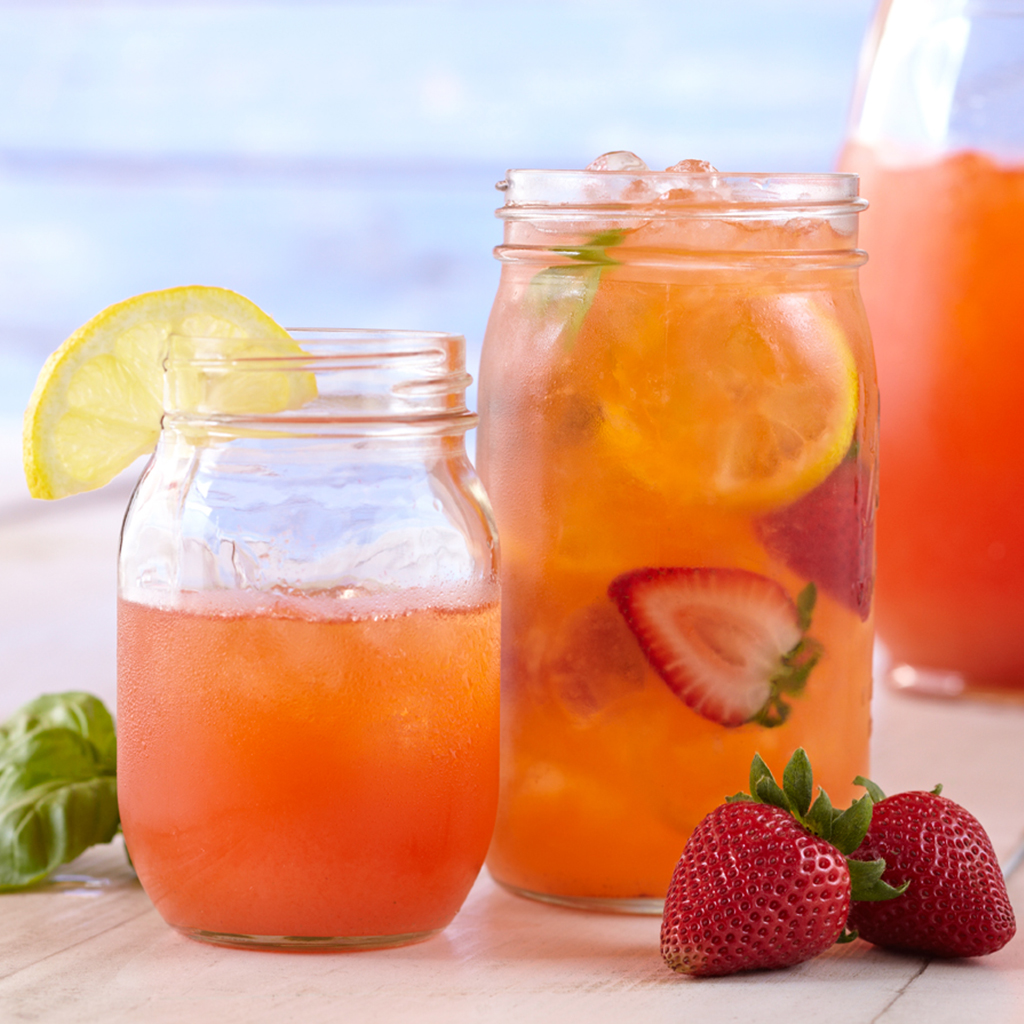 Basil Strawberry Lemonade California Strawberry Commission