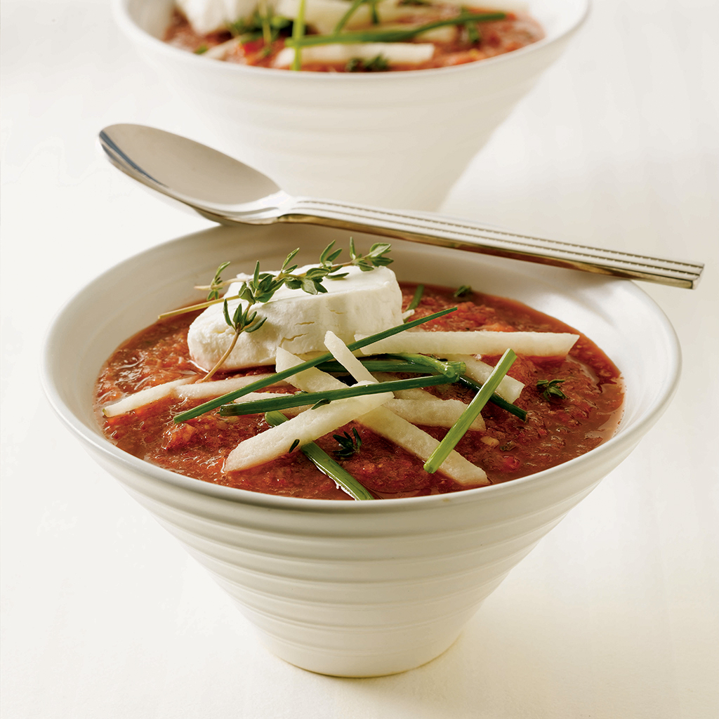 Strawberry Gazpacho Recipe California Strawberry Commission