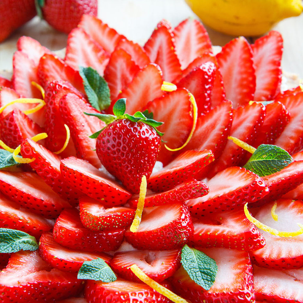 Lemon Ricotta Strawberry Pie Recipe
