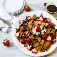 Strawberry Dessert Nachos