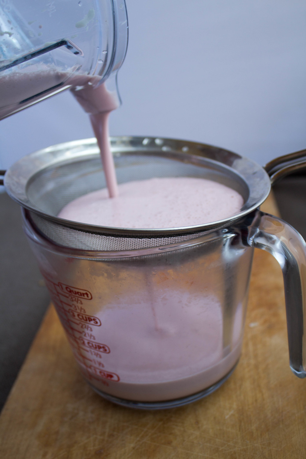 homemade strawberry milk