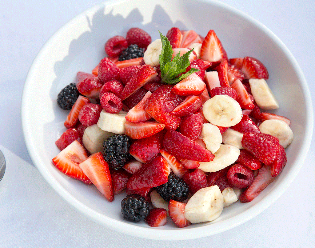 California strawberry fruit bowl
