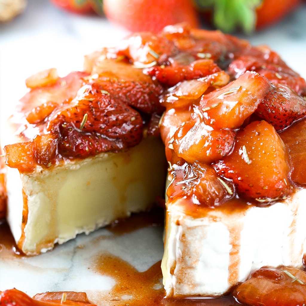 Easy Brie Strawberry Swap Recipe | California Strawberry Commission