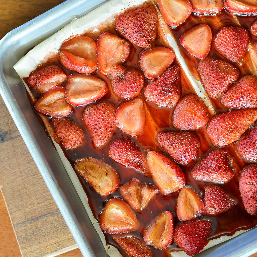 Strawberry & Mozzarella Toast Recipe | California Strawberries