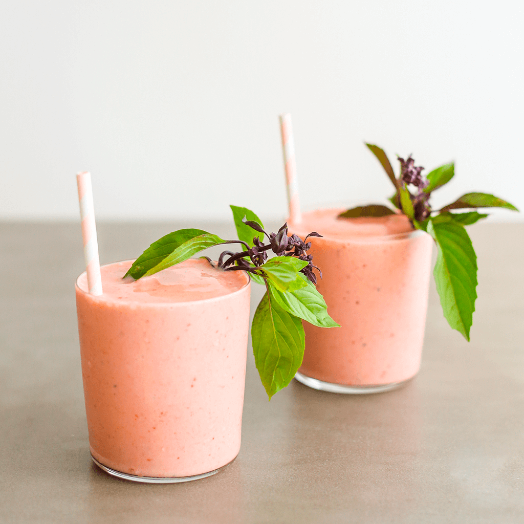 Thai Strawberry Mango Smoothie Recipe California Strawberries