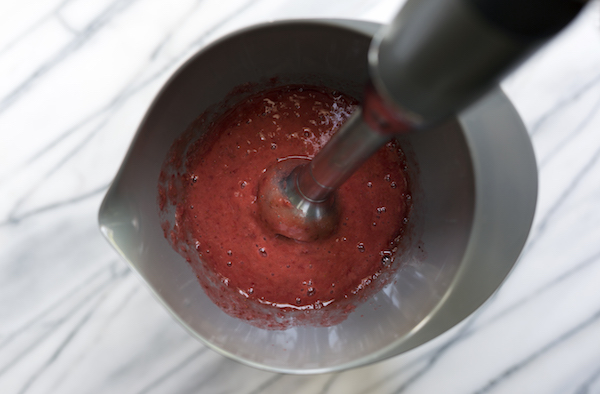 Roasted Strawberries and Clotted Cream Ice Cream