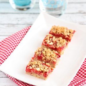 Strawberry Recipe Oat Bars