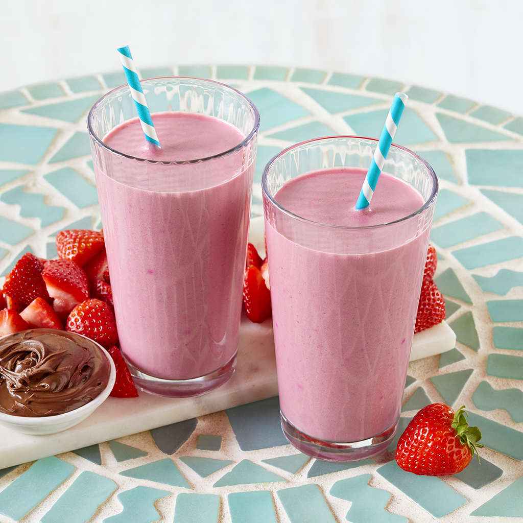 Nutella Strawberry Smoothie California Strawberries