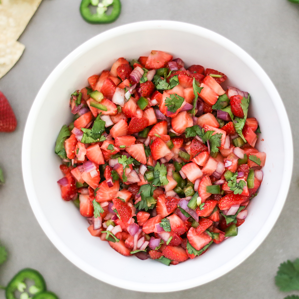 Strawberry Jalapeño Salsa California Strawberries