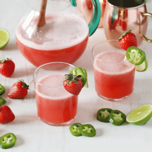 Strawberry Mexican Mule
