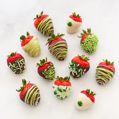 St Patrick's day Strawberries