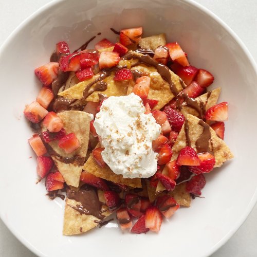 How to Make Strawberry Dessert Nachos California Strawberry Commission