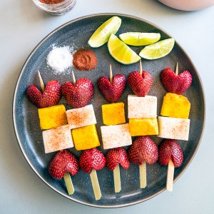 Mexican Fruit Skewers