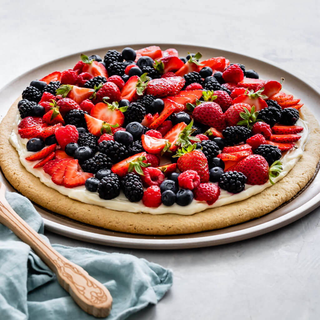 GlutenFree Fruit Pizza California Strawberry Commission