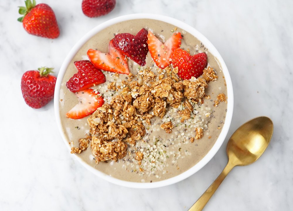 Strawberry Acai Breakfast Bowl