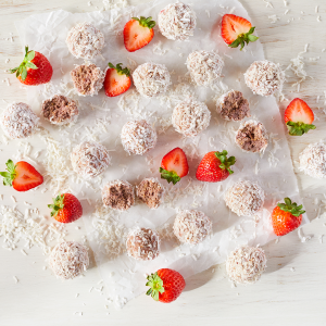 Gluten Free Strawberry Energy Bites
