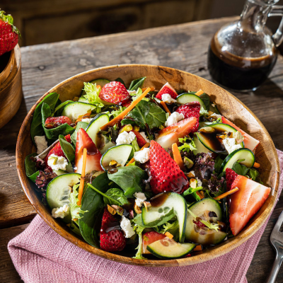 Mixed Greens Strawberry Salad