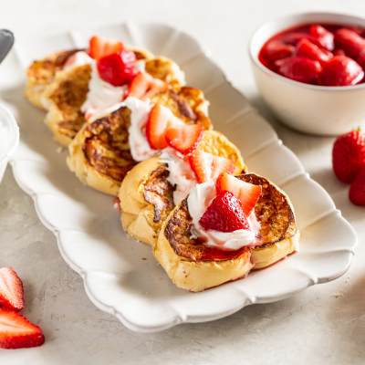 Strawberries & Cream Torrejas