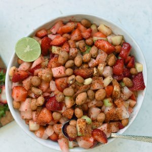 Strawberry Jicama Salad