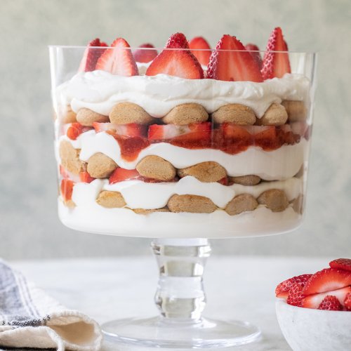 Strawberry Tiramisu Trifle California Strawberry Commission