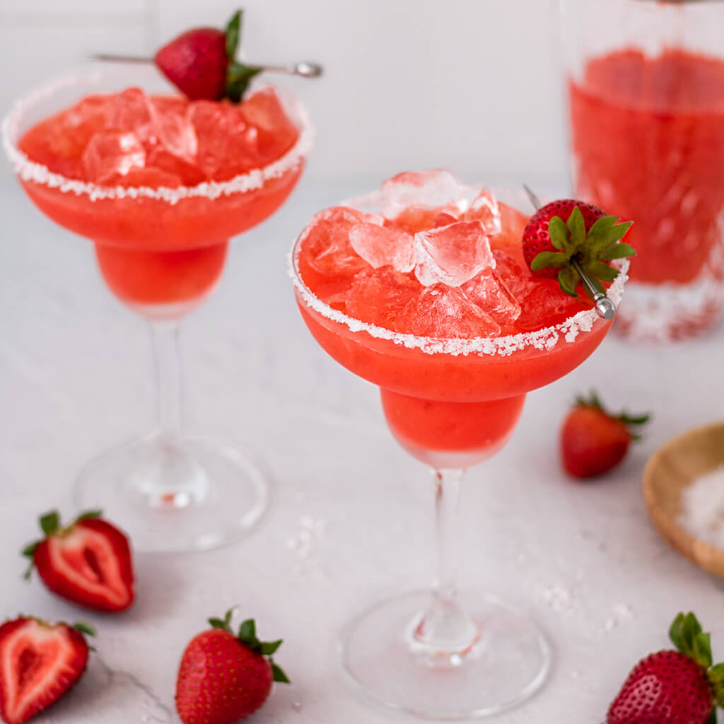 Strawberry Margarita Recipe California Strawberries