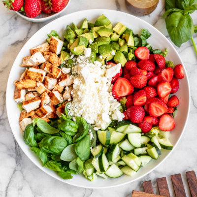 Strawberry Salad with Balsamic Vinaigrette