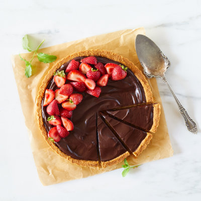 Chocolate Strawberry Tart